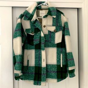 Womens plaid shacket